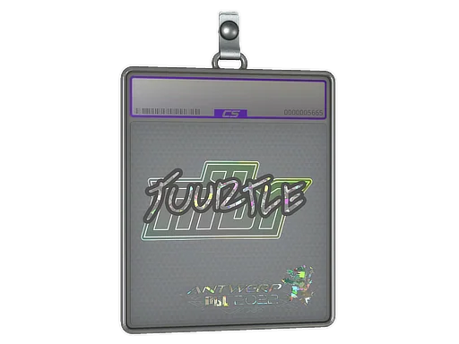 Sticker Slab | Tuurtle (Glitter) | Antwerp 2022