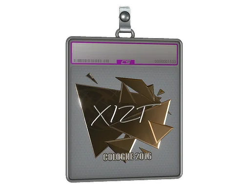 Placa de pegatinas | Xizt (reflectante) | Colonia 2016