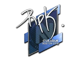 Naklejka | RpK | Boston 2018