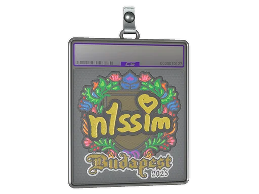 印花板 | n1ssim（刺绣）| 2025年布达佩斯锦标赛