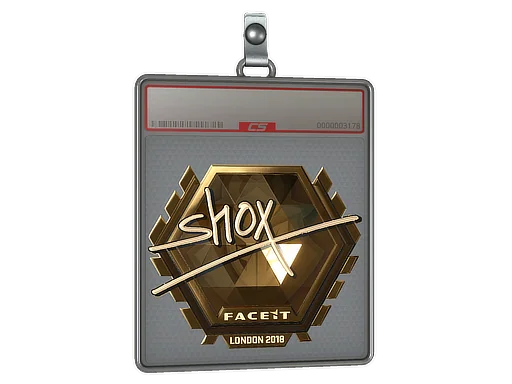 印花板 | shox（金色）| 2018年伦敦锦标赛