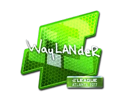 Aufkleber | wayLander (Glanz) | Atlanta 2017