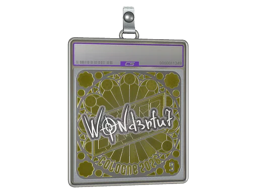 Placa de Adesivo | w0nderful (Brilhante, Classificação) | Colônia 2026