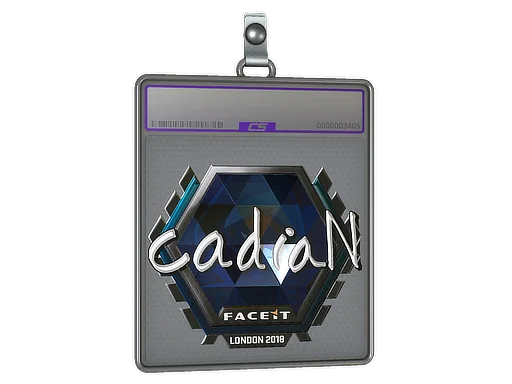 Klistermärkesfodral | cadiaN (Foil) | London 2018