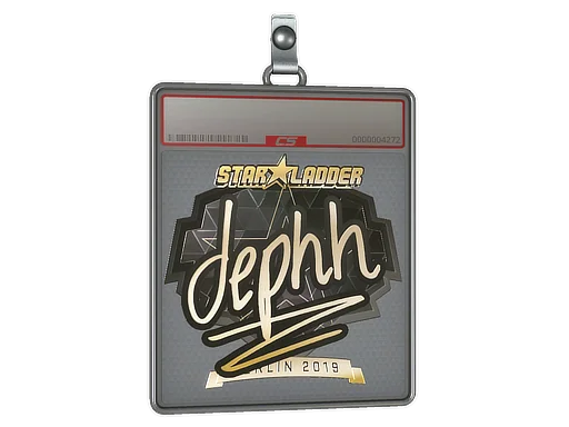 印花板 | dephh（金色）| 2019年柏林锦标赛