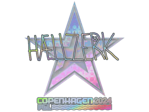Aufkleber | hallzerk (Holo) | Kopenhagen 2024