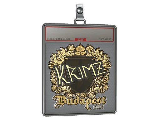 Pokrowiec na naklejkę | KRIMZ (złota) | Budapeszt 2025