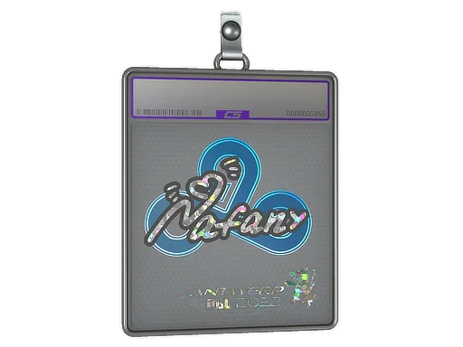 Placa de pegatinas | nafany (purpurina) | Amberes 2022