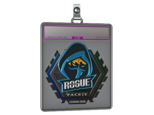 Klistermärkesfodral | Rogue (Foil) | London 2018