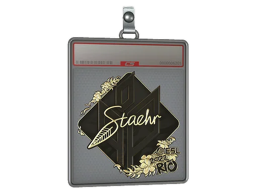 印花板 | Staehr（金色）| 2022年里约热内卢锦标赛