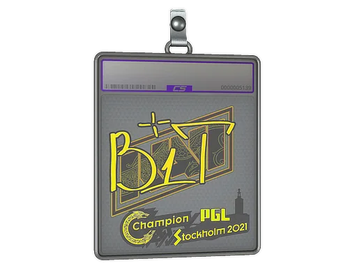 Placa de pegatinas | b1t (holográfica) | Estocolmo 2021