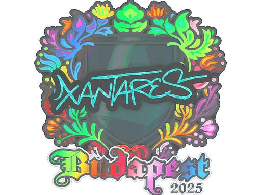 印花 | XANTARES（全息）| 2025年布达佩斯锦标赛