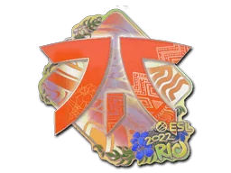 Pegatina | Fnatic (holográfica) | Río 2022