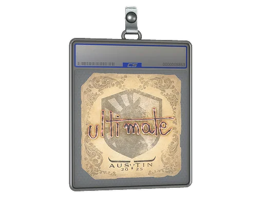 Placa de Adesivo | ultimate | Austin 2025