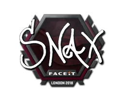 Klistermärke | Snax | London 2018