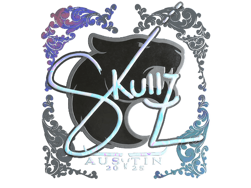 印花 | skullz(全息)| 2025年奥斯汀锦标赛