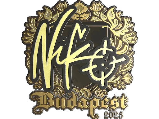 印花 | NiKo（金色）| 2025年布达佩斯锦标赛
