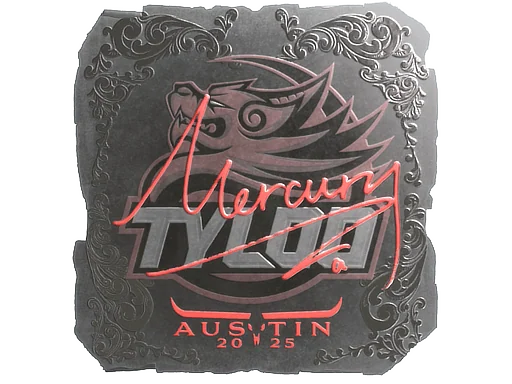 Pegatina | Mercury (reflectante) | Austin 2025