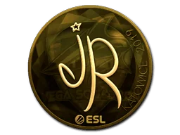 Aufkleber | jR (Gold) | Kattowitz 2019