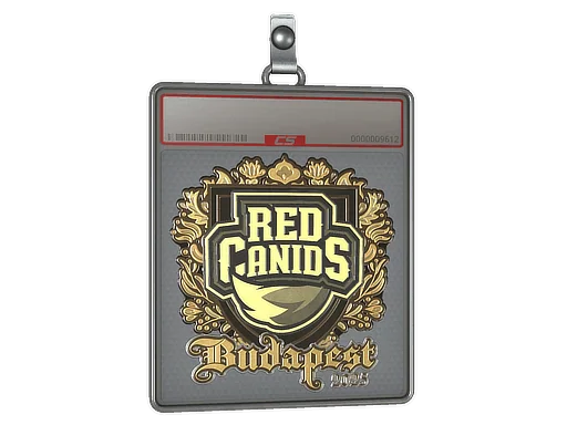 Aufkleberhülle | RED Canids (Gold) | Budapest 2025
