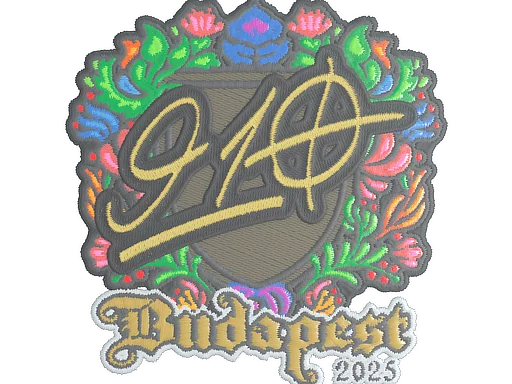 Adesivo | 910 (Bordado) | Budapeste 2025