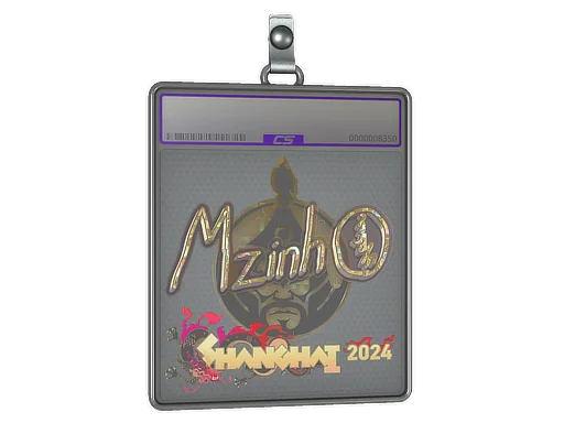 Klistermärkesfodral | mzinho (glitter) | Shanghai 2024
