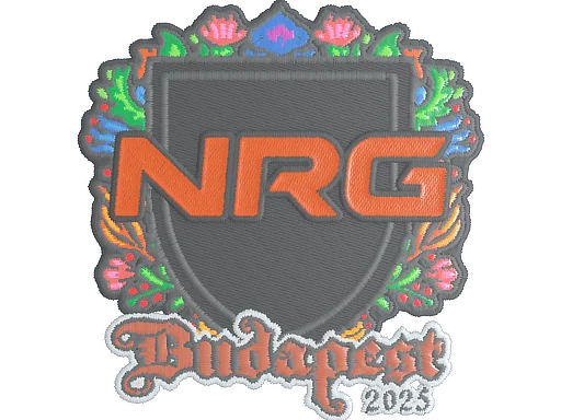 Klistermärke | NRG (broderi) | Budapest 2025