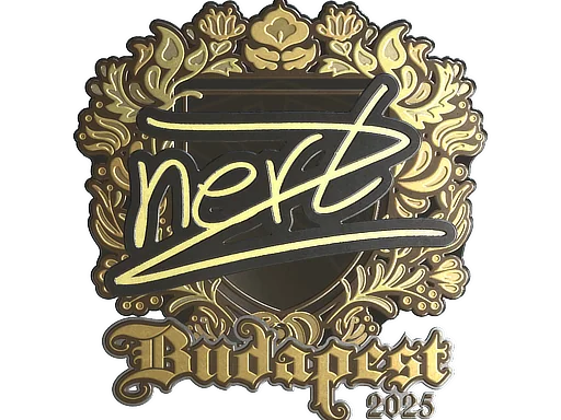 印花 | NertZ（金色）| 2025年布达佩斯锦标赛