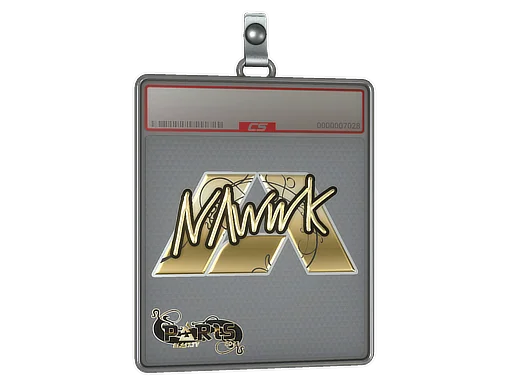 Aufkleberhülle | nawwk (Gold) | Paris 2023