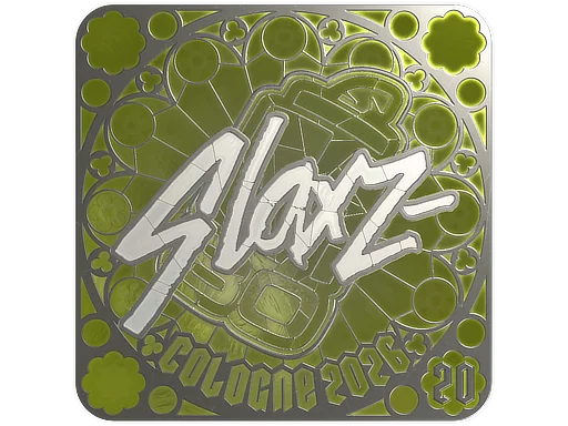 Pegatina | slaxz- (reflectante, con clasificación) | Colonia 2026