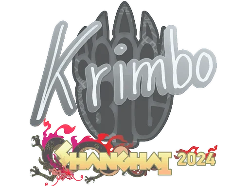 Naklejka | Krimbo | Szanghaj 2024