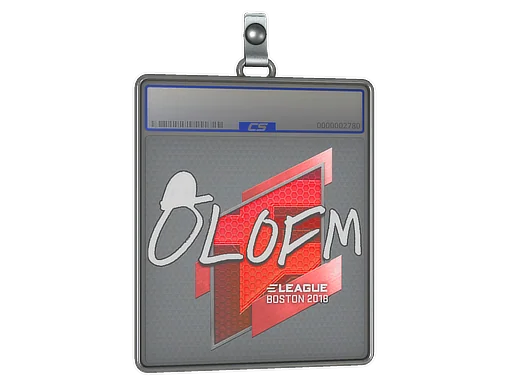 Placa de Adesivo | olofmeister | Boston 2018