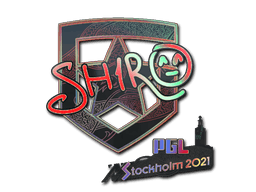 Aufkleber | sh1ro (Holo) | Stockholm 2021