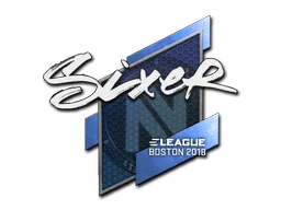 Naklejka | SIXER | Boston 2018