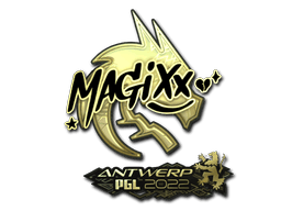 Adesivo | magixx (Dourado) | Antuérpia 2022