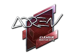 Klistermärke | AdreN (Foil) | Boston 2018