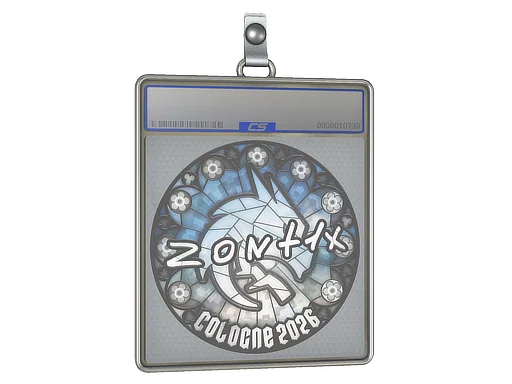 Placa de Adesivo | zont1x | Colônia 2026