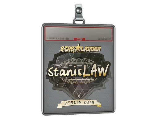 Aufkleberhülle | stanislaw (Gold) | Berlin 2019