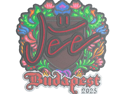 Adesivo | Jee (Bordado) | Budapeste 2025