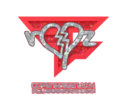 Klistermärke | ropz (glitter) | Copenhagen 2024