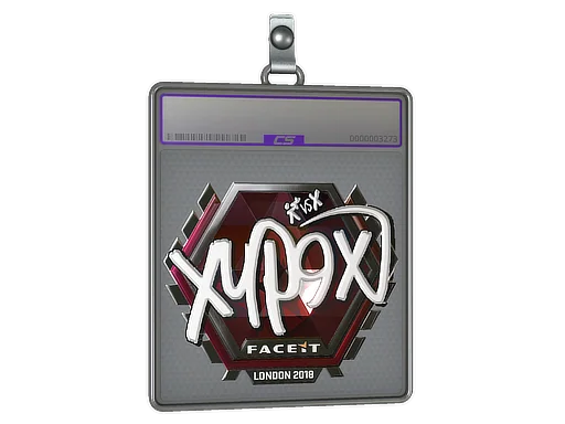 Klistermärkesfodral | Xyp9x (Foil) | London 2018