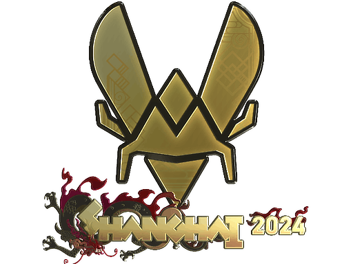 Klistermärke | Vitality (guld) | Shanghai 2024