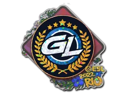 Naklejka | GamerLegion (brokatowa) | Rio 2022