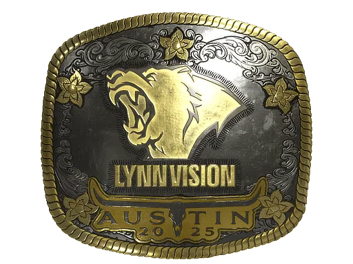 Adesivo | Lynn Vision (Dourado) | Austin 2025
