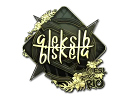 印花 | Aleksib（金色）| 2022年里约热内卢锦标赛