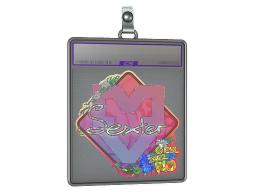 Sticker Slab | dexter (Glitter) | Rio 2022