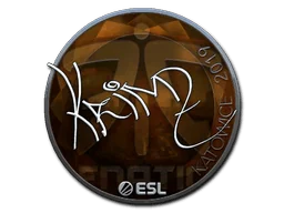 Pegatina | KRIMZ (reflectante) | Katowice 2019
