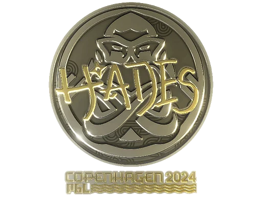 Adesivo | hades (Dourado) | Copenhague 2024