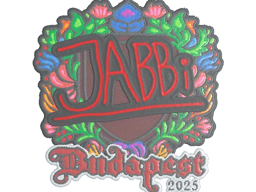 Adesivo | jabbi (Bordado) | Budapeste 2025