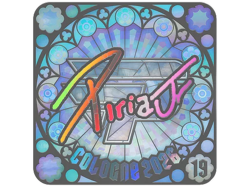 印花 | piriajr (全息，排名) | 2026年科隆锦标赛